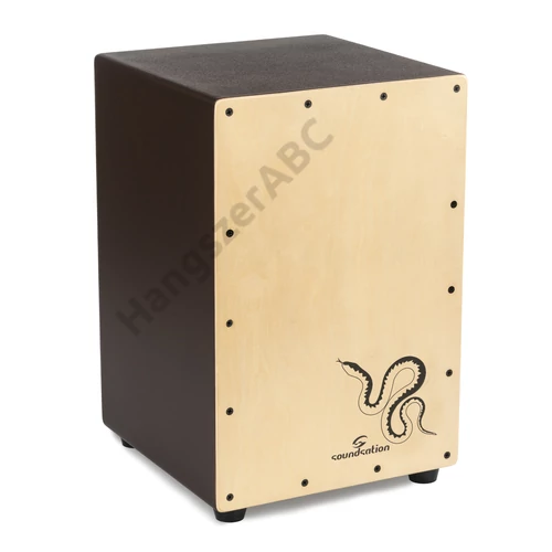 Soundsation SCAJ-05-SN - Cajon Snake TATTOO széria, pergősodronnyal