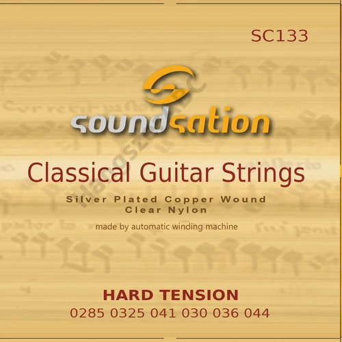 Soundsation SC133 - Klasszikusgitár húrszett - Hard tension