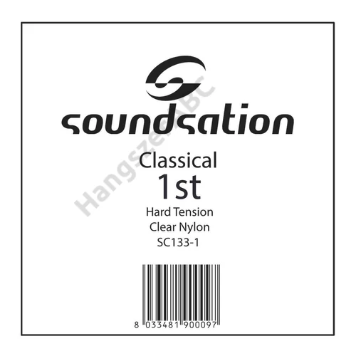 Soundsation SC133-1 - Klasszikusgitár húr - E 0.285 Hard tension