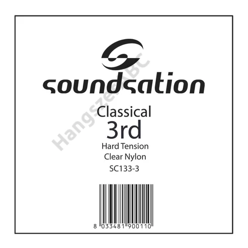 Soundsation SC133-3 - Klasszikusgitár húr - G 0.41 Hard tension