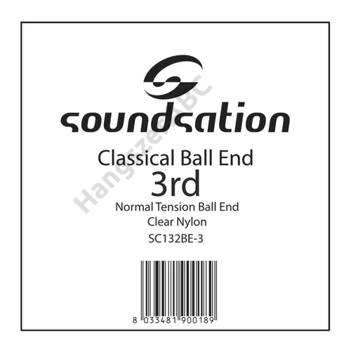 Soundsation SC132BE-3 - Ball End klasszikusgitár húr - G 0.40 Normal tension