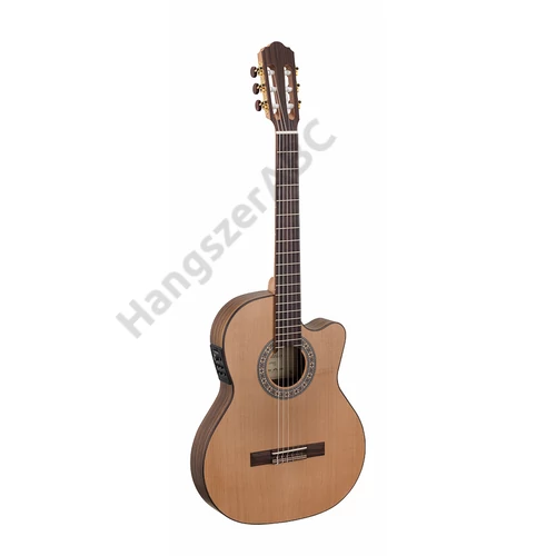 BEATRIZ HTL COP - Teljes tömör hybrid cutaway gitár, cédrus fedlappal, nyitott pórusú szatén felülettel és előerősítővel - Thin Line változat (Made in Europe)