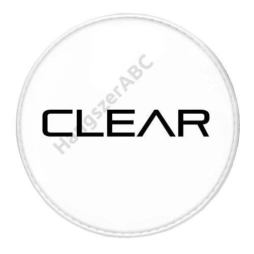 DHE-101-025012 - 12" CLEAR dobbőr