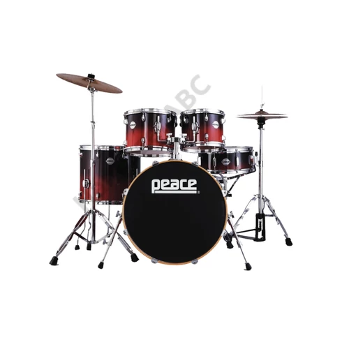 DP-22ONYX-MKII-5#171 - Egyedi lakkozott felületű, juharfa és mahagóni testű, 5 részes dobszett