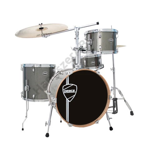 DP-405+#43 - Csillogó vintage felületű, 4 részes dobszett