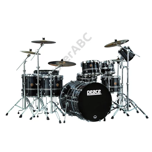 DP22DNA2C-5#295 - Valódi lakkozott felületű, észak amerikai juharfa, 5 részes dobszett