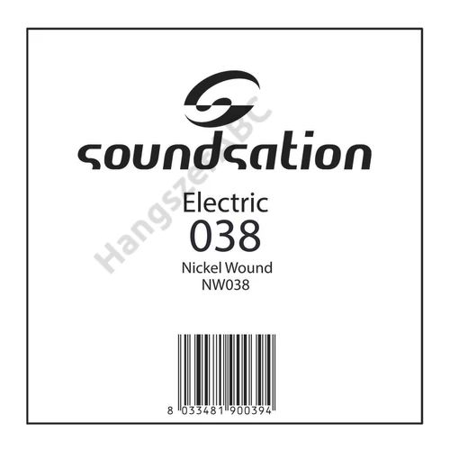 Soundsation NW038 - Elektromosgitár húr SE széria - 0.38