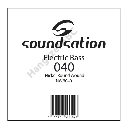 Soundsation NWB040 - Basszusgitár húr  - 0.40