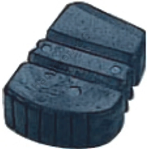 DA-95 - Állvány gumiláb PVC 4x16mm