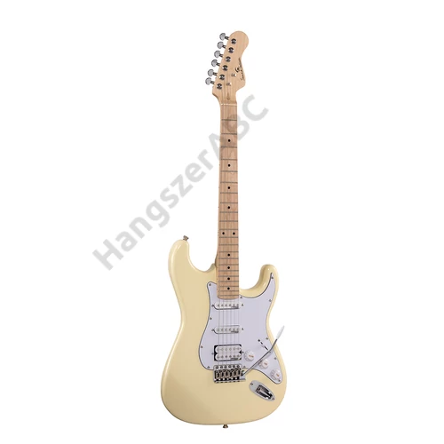 Soundsation RIDER-PRO-MSH VW - Double cutaway elektromos gitár 2 single coil + osztható humbucker pickuppel és önzáró kulcsokkal (Wilkinson mechanika, juharfa fogólap)