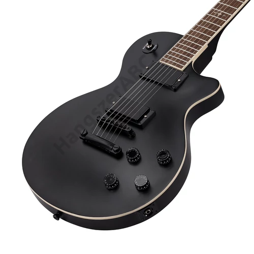 Soundsation MILESTONE-PRO SE MBK - Ívelt fedlapú cutaway elektromos gitár 2 humbucker pickuppel és ragasztott nyakkal