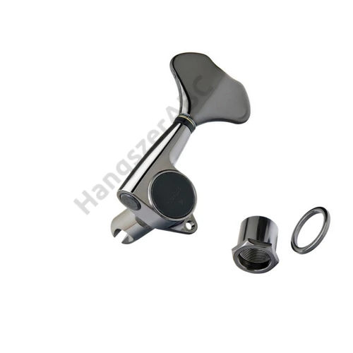 GB707CKL4 - Electric ad Acoustic Bass Machine Heads Set, L2+R2, Chrome