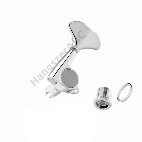 GB707-C-L4 - Electric Bass Machine Heads Set, L4, Chrome