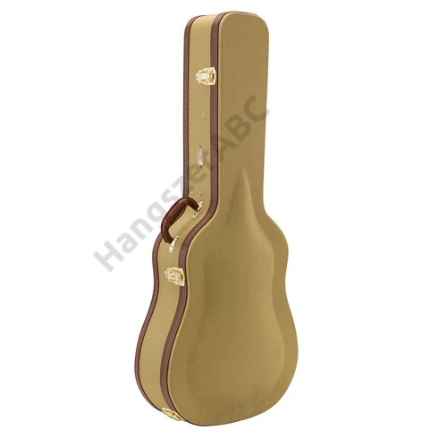 Soundsation TD100-C - Ívelt tetejű keménytok Tweed borítással klasszikus gitárokhoz