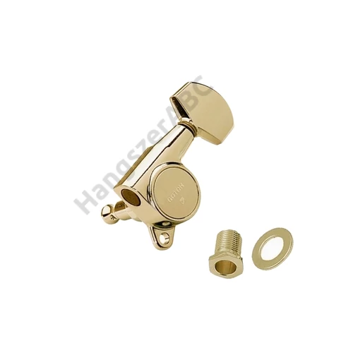 SG381-MG-07-GG-L6 - Electric Guitar Machine Heads, L6, Magnum Lock Series, Gold