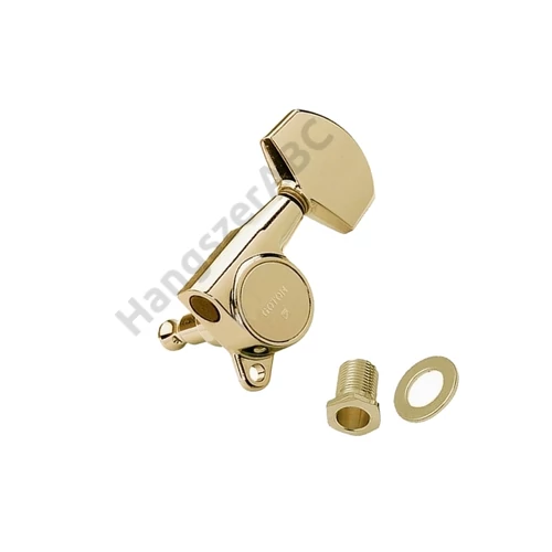 SG381MG-01L3R3 - Electric and Acoustic Guitar Machine Heads, L3 + R3, Magnum Lock Sereis, Gold