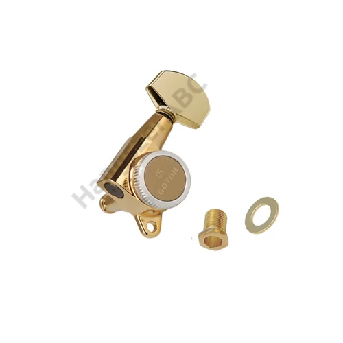 SG381MG-T 07 GG L6 - Electric Guitar Machine Heads, L6, Magnum Lock T Series, Gold