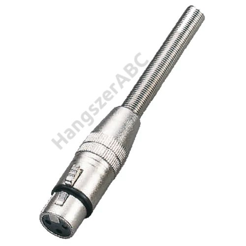 Soundsation SXLR025F-B - Fém csatlakozó XLR 3pólusú mama (25 db-os csomag)