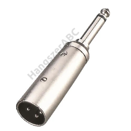 Soundsation SADA07-1 - XLR papa - 6.3mm Jack papa MONO adapter (1 db-os)