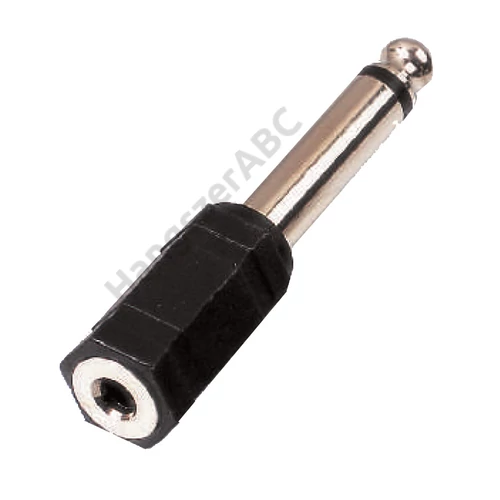 Soundsation SADA033-1 - 6.3mm Jack papa MONO - 3.5mm Jack mama adapter (1 db-os)
