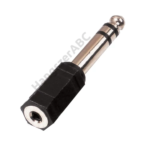 Soundsation SADA034-1 - 3.5mm Jack mama - 6.3mm Jack papa SZTEREO adapter (1 db-os)