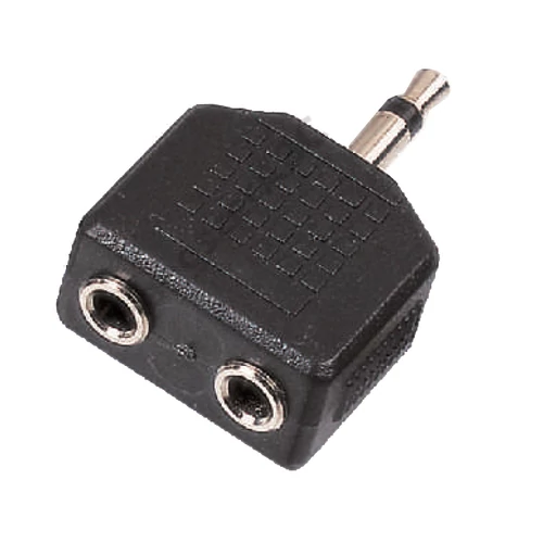 Soundsation SADA041-1 - 3.5mm Jack papa MONO - 2x3.5mm Jack mama adapter (1 db-os)