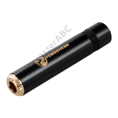 Soundsation YS2203P-B - Yongsheng by Neutrik® 6.3mm MONO papa/SZTEREO mama csatlakozó (25 db-os doboz)