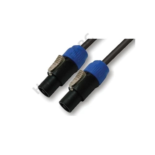 Soundsation BPSPK-1BK - Hangfalkábel: Speakon 4pólusú - Speakon 4pólusú / 2x1.5 mm2 / 1m