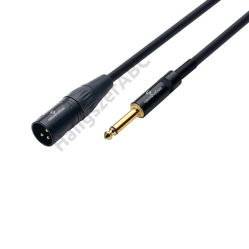 Soundsation WM-PCXMJ5 - Wiremaster hangfalkábel: XLR(papa)-6.3mm Jack MONO / 1x2.5 mm2 / 5m