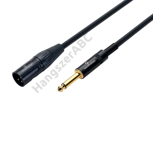 Soundsation WM-PCXMJ10 - Wiremaster hangfalkábel: XLR(papa)-6.3mm Jack MONO / 1x2.5 mm2 / 10m
