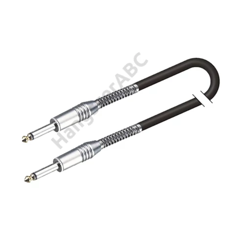 Soundsation BICMJJ-9BK - Aszimmetrikus hangszerkábel: 6.3mm Jack MONO - 6.3mm Jack MONO / 9m