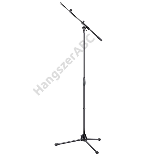 Soundsation SMICS-120-BK - Háromlábú állítható gémes mikrofon állvány
