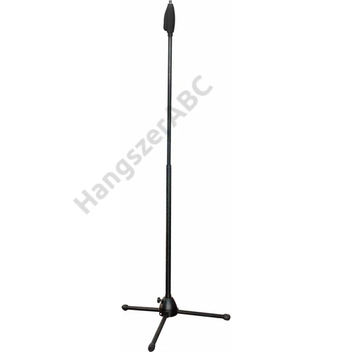 Soundsation ONE HAND-200-BK - Egykezes mikrofon állvány három lábú alapzattal