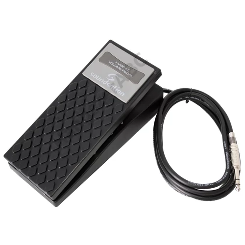 Soundsation FV100-LC - Sztereó billentyűs hangerő/expression pedál,  sztereó kábellel és minimum hangerő beállítási lehetőséggel