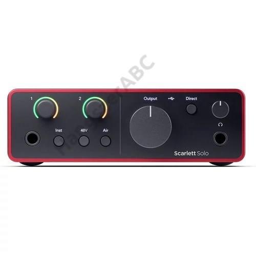 Focusrite Scarlett Solo (4th Gen) hangkártya
