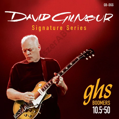 GHS GB-DGG el.húr - Boomers, Dave Gilmour Sign, Les Paul 10,5-50