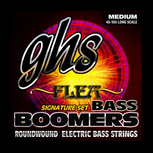 GHS M3045F el.basszushúr - Boomers, Flea Signature 45-105