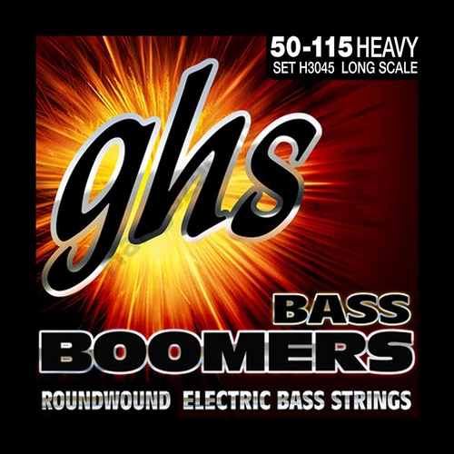 GHS H3045 el.basszushúr - Boomers, Heavy, 50-115