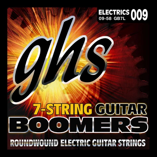 GHS GB7L el.húr 7 húros - Boomers, Extra Light, 009-058
