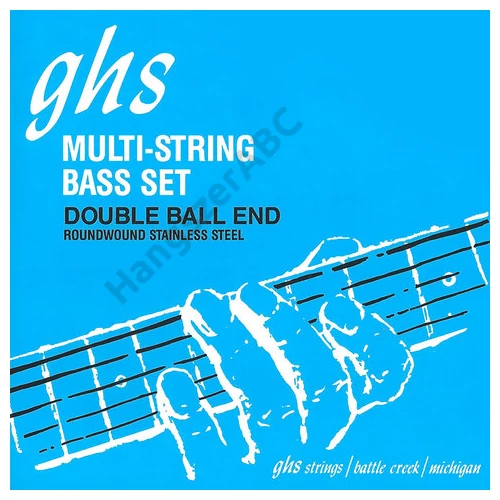 GHS 5L-DBB el.basszushúr 5 húros- Double Ball End, Light 40-126