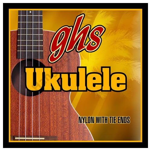 GHS 10 ukulele húr - clear nylon, Hawaiian D tuning