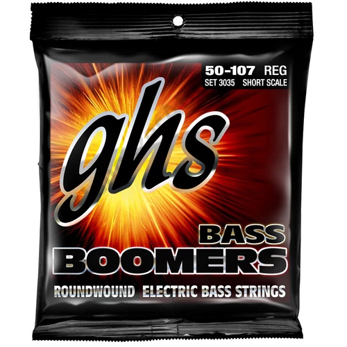 GHS 3035 el.basszushúr - Boomers, Short Scale, Regular 50-107
