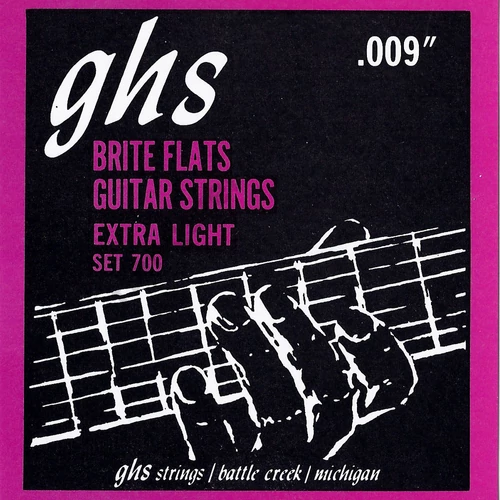 GHS 700-XL el.húr - Brite Flats, Extra Light, 09-42