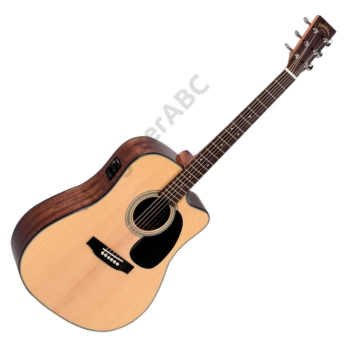 Sigma akusztikus gitár elektronikával, natúr