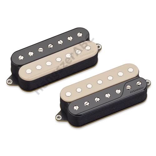 Fishman Fluence nyitott Classic Humbucker Set, 7 húros, fordított zebra
