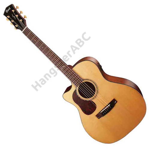 Cort Gold-A6 LH with case akusztikus gitár, All solid, balkezes + Választható ajándék