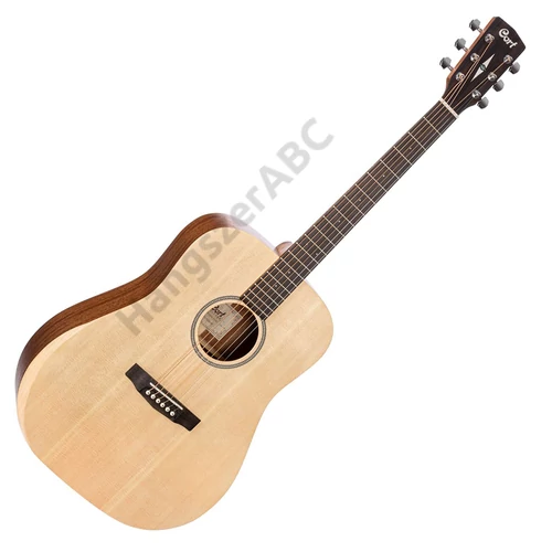 Cort Earth Bevel Cut-OP akusztikus gitár, open pore + Választható ajándék