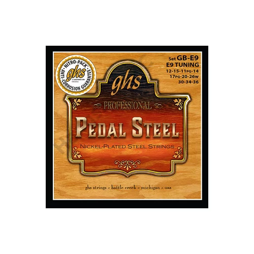 GHS GB-E9 el.húr - Pedal Steel Boomers, E9 Tuning