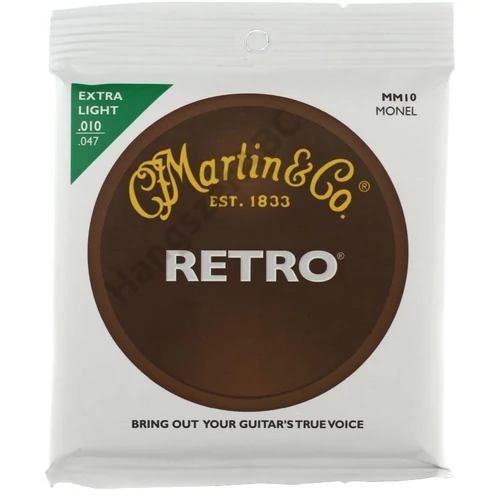 Martin MM-10 húr - Retro - akusztikus, monel, 10-47