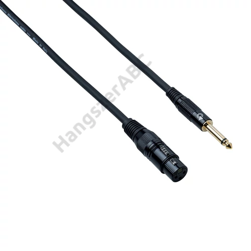 Bespeco EAJXF600 Eagle Pro mono mikrofonkábel jack-XLR, 6m
